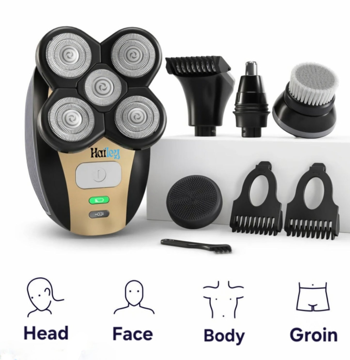 Hailey PRO – Full Body Shaver (Head, Face & Body) | Shaving Made Simple